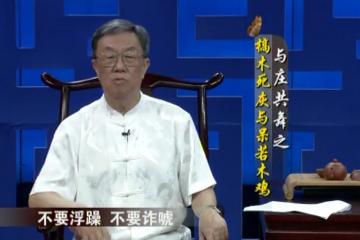 呆若木鸡与槁木死灰